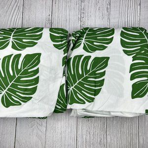 Crib Sheets 2 Fitted Baby Crib Sheets Green Leafs New Organic‎ Cotton